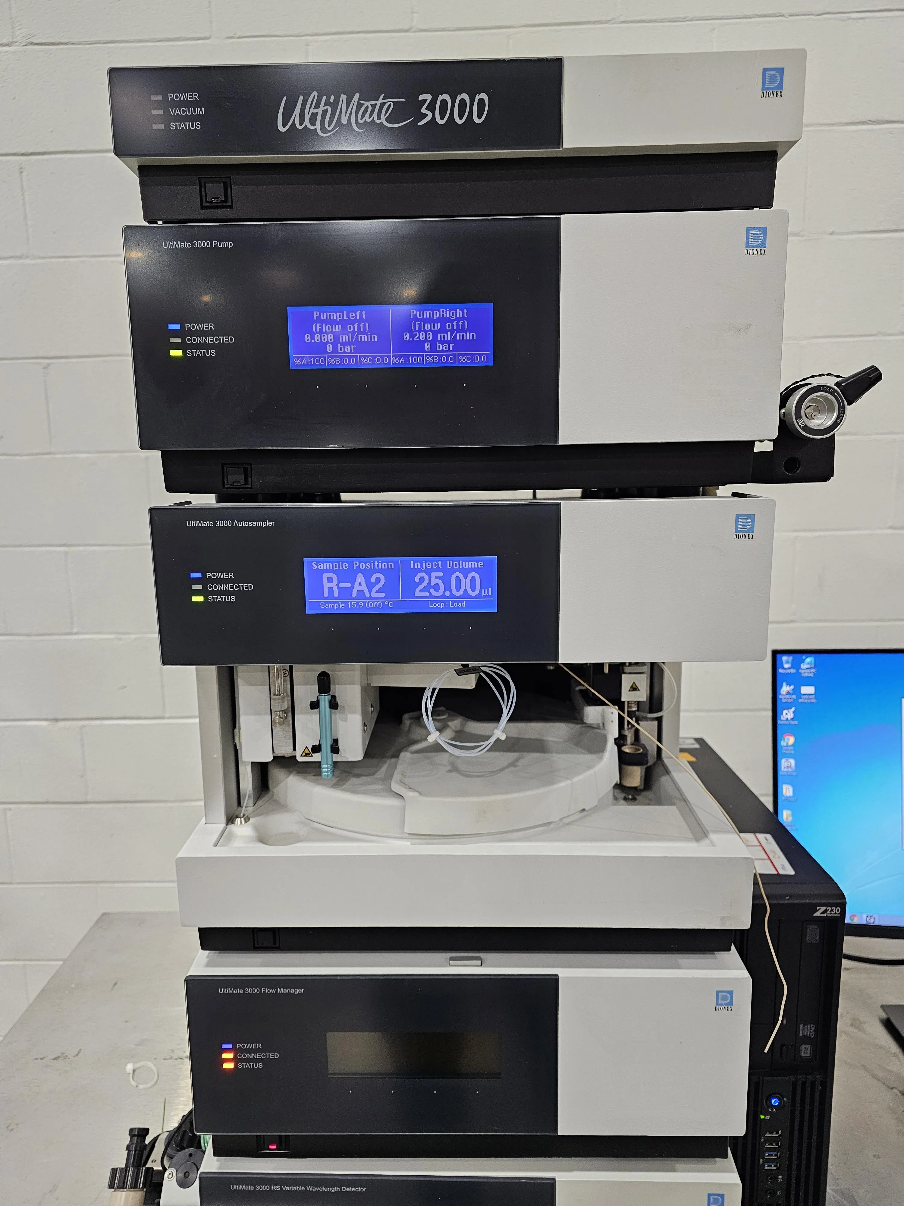Thermo Scientific Dionex UltiMate 3000 HPLC System Moderna Stack