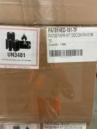 Honeywell North Primair PA700 Series Powered Air Purifying Respirator (PAPR) kit NEW IN BOX PA701HED101TF
