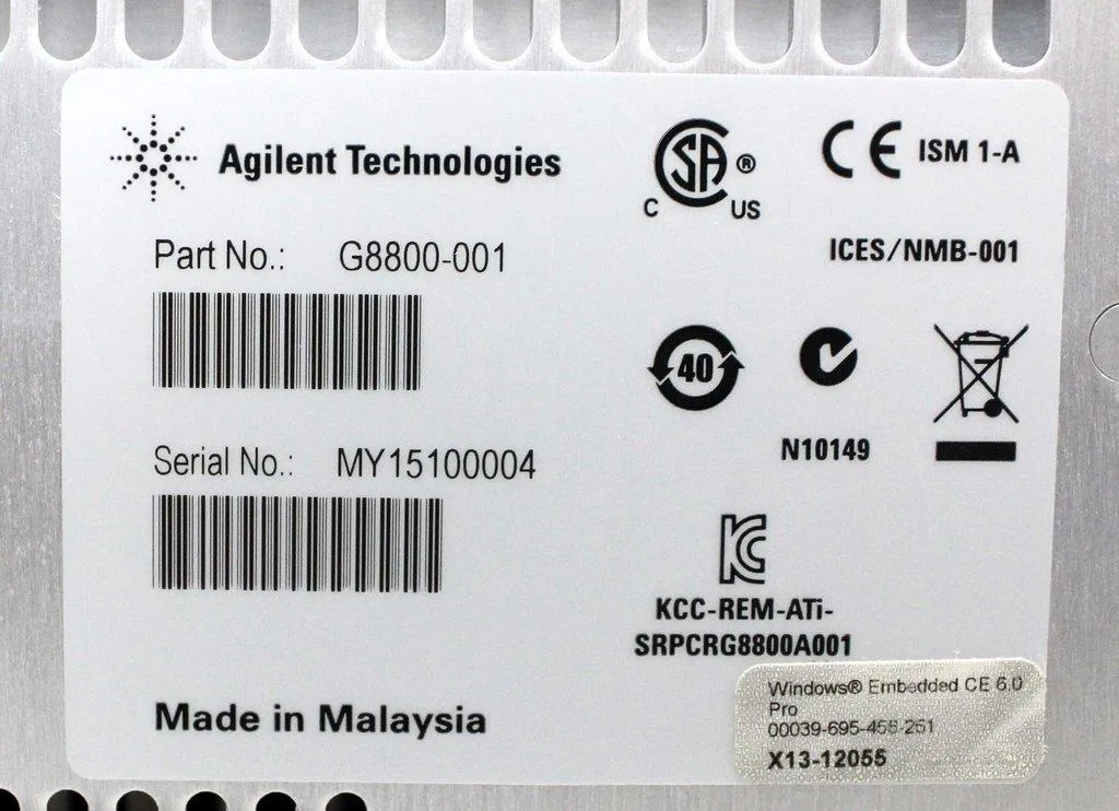 Agilent SureCycler 8800 PCR Thermal Cycler Programmable Modular