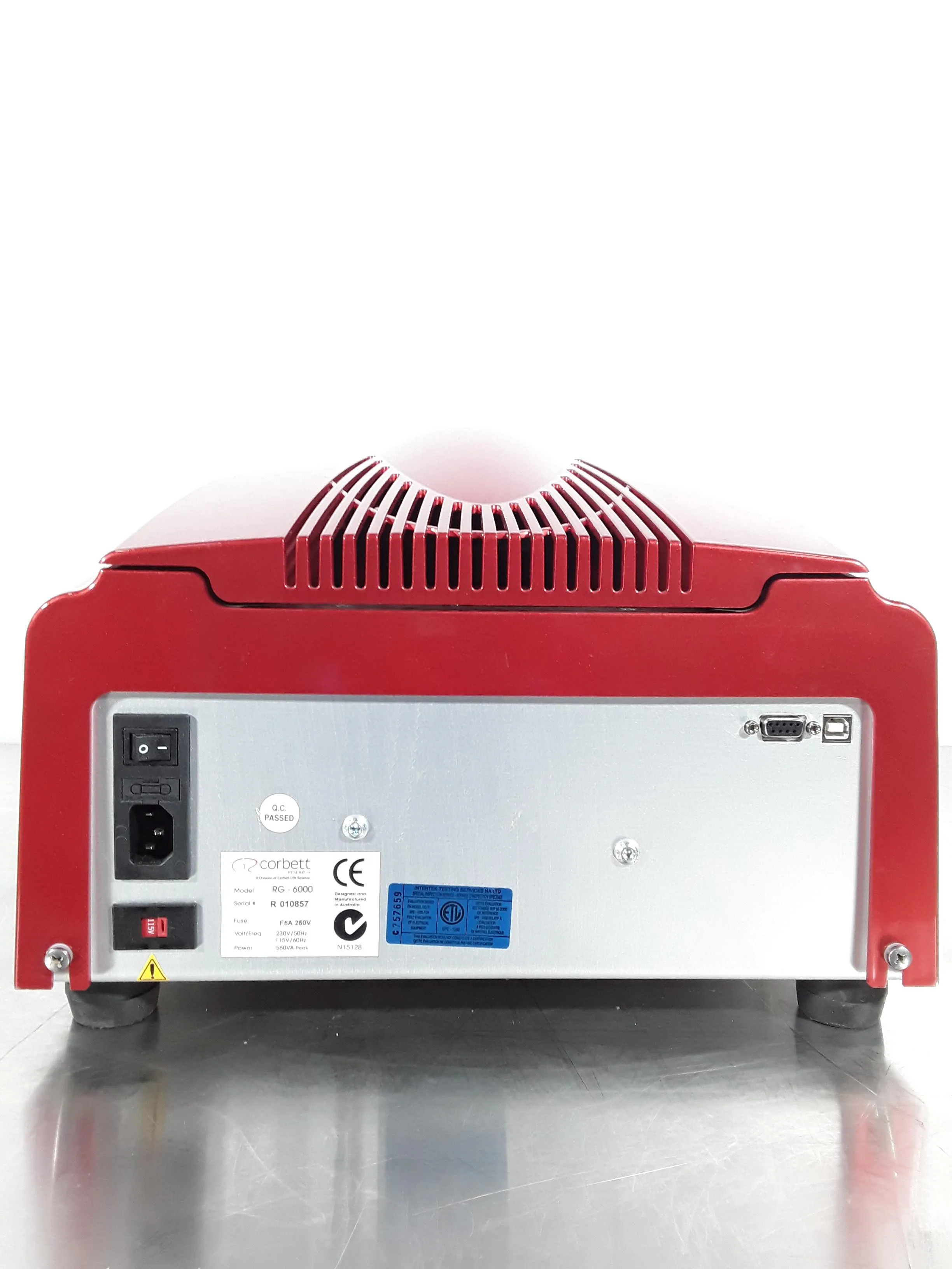 Corbett Research RG-6000 Rotor-Gene 6000 Real-Time Rotary Analyser
