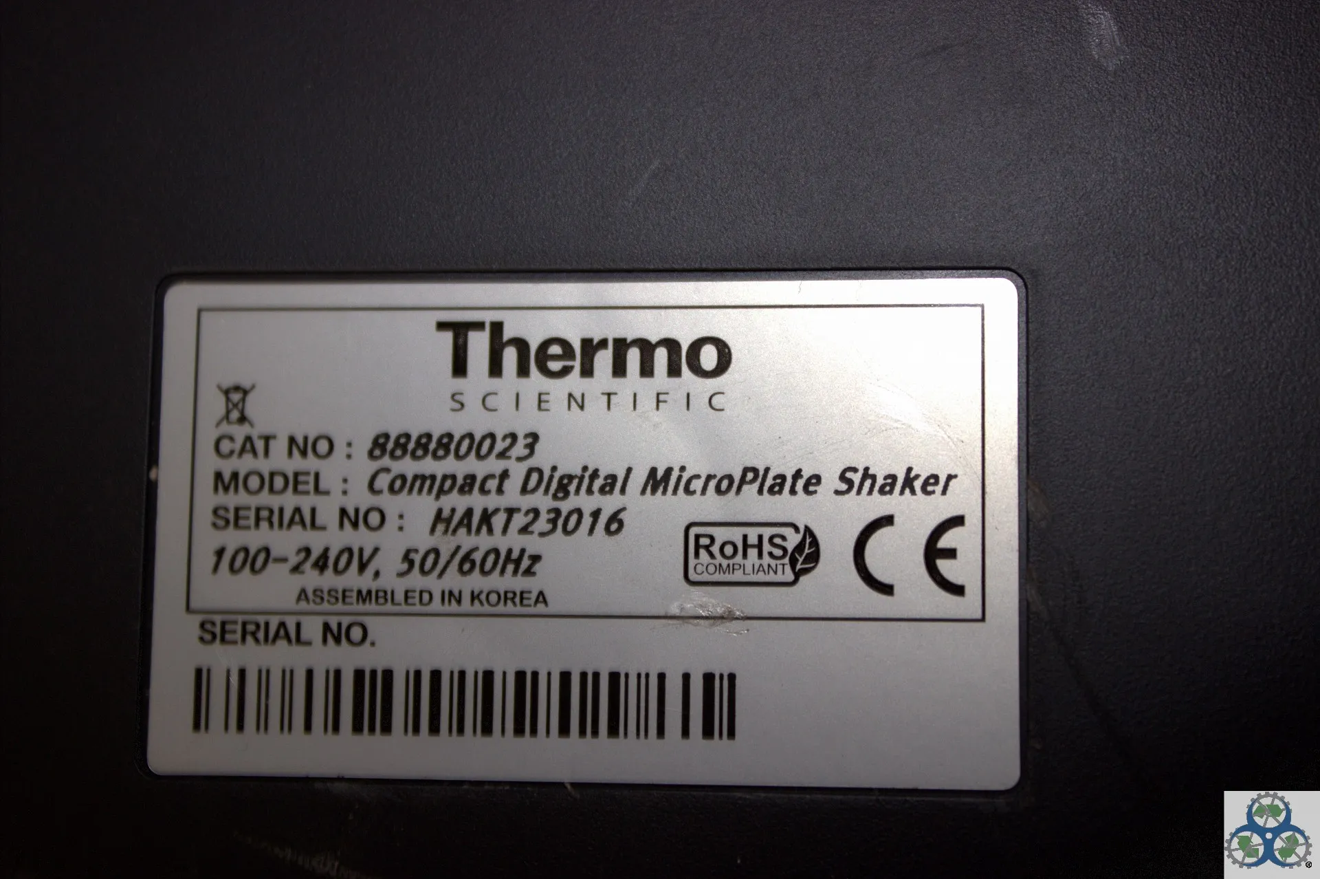 ThermoFisher Compact Digital Microplate Shaker HAKT23016