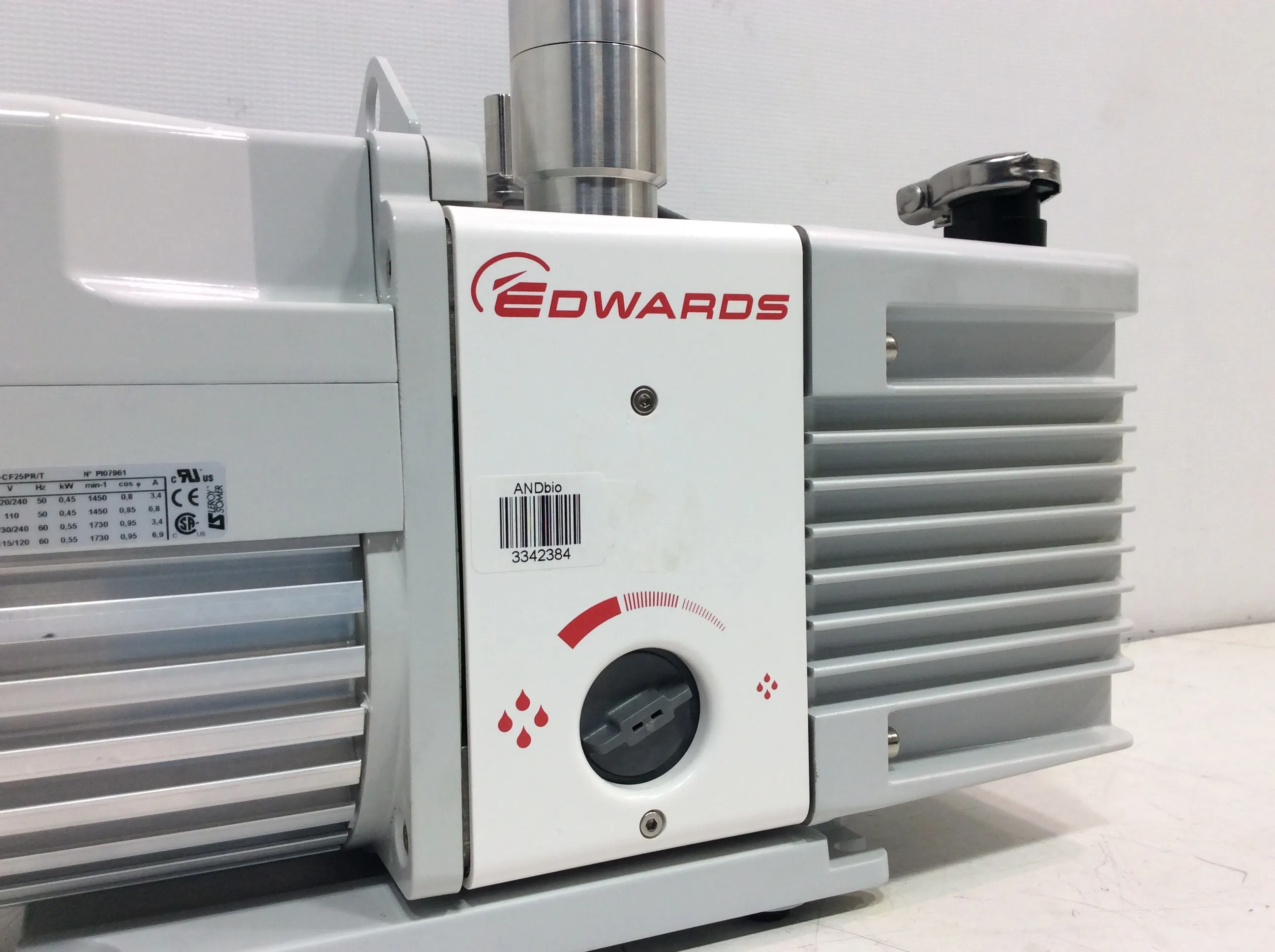 Edwards RV8 115/230V, 1-ph, 50/60Hz Vacuum Pump