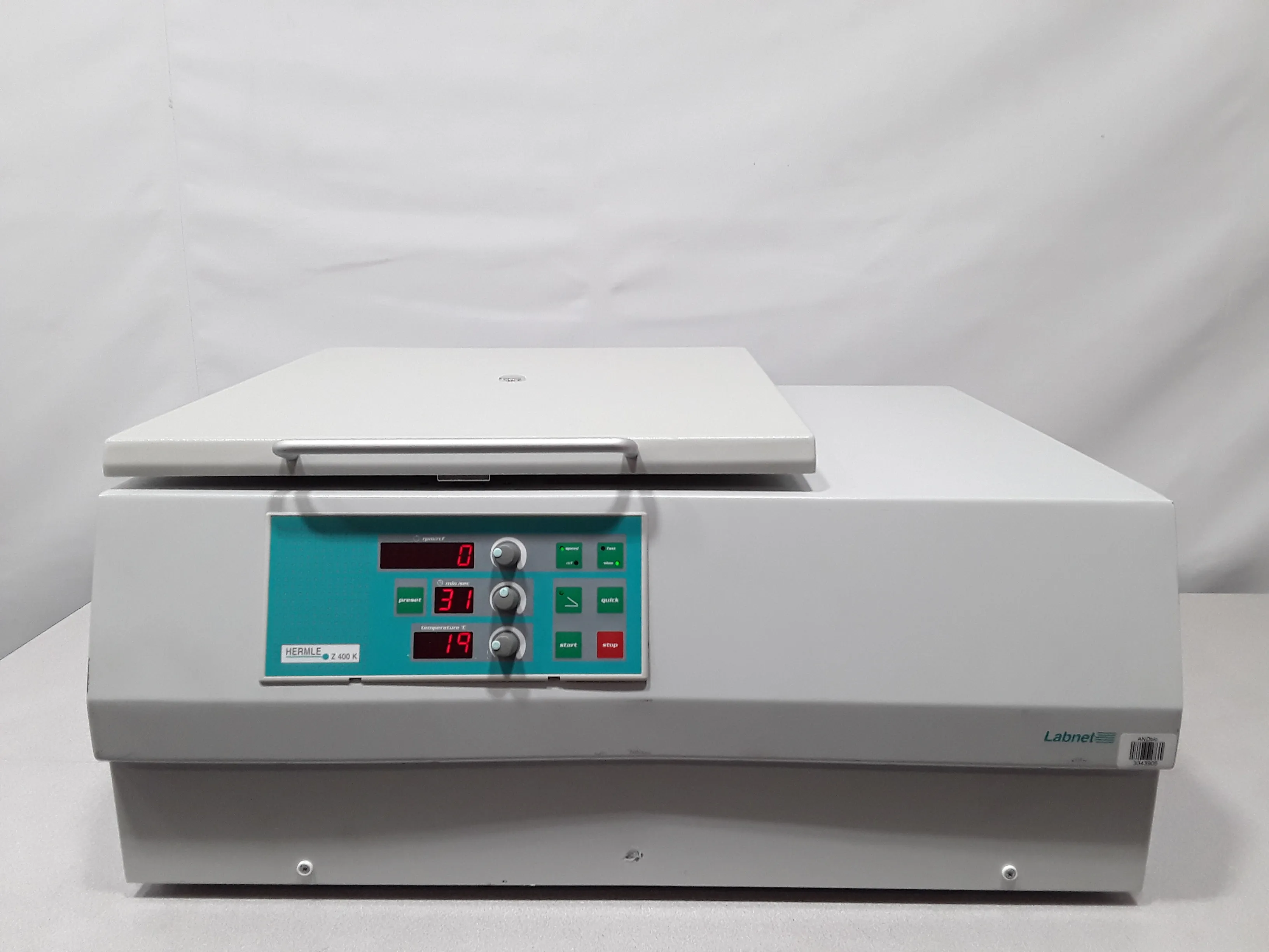 Labnet Z400K Refrigerated Centrifuge 13,500rpm 4x500ml Benchtop - Parts