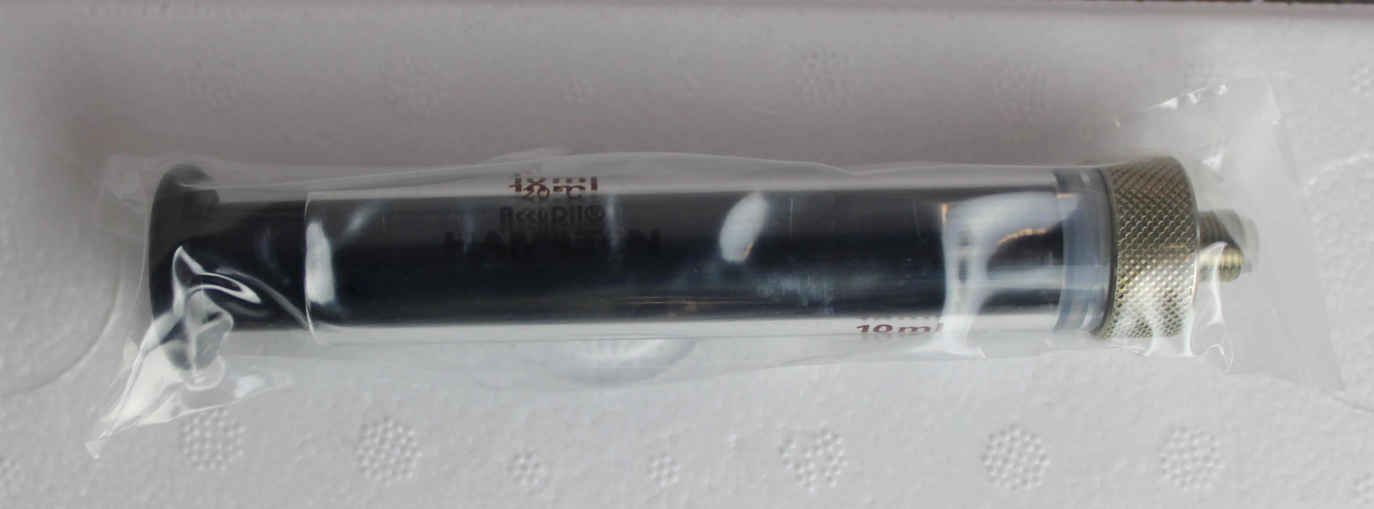 Hamilton 10 mL Model 1010 AD SAL M8 Threads Syringe