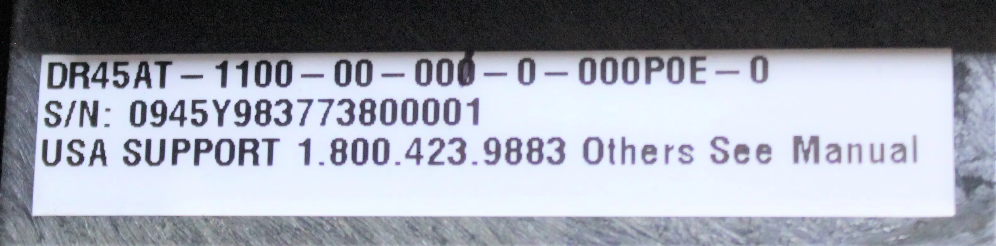 Honeywell DR45AT Microprocessor-Based Chart Recorder - Used