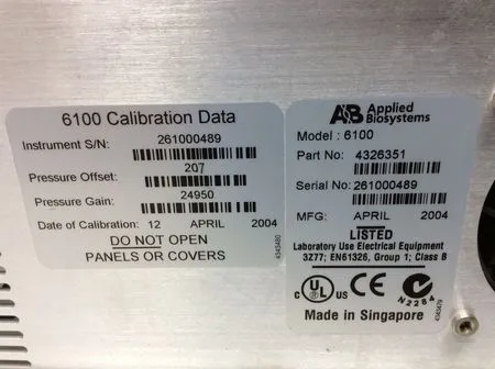 Applied Biosystems 6100 Nucleic Acid PrepStation - Used Molecular Biology Equipment