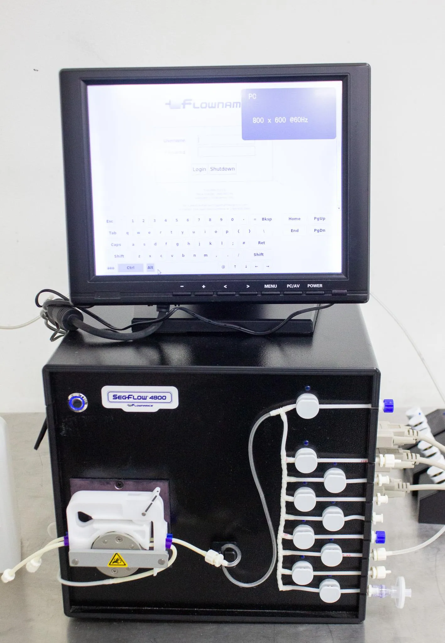 Flownamics Seg-Flow 4800 Automated Bioreactor Sampling System