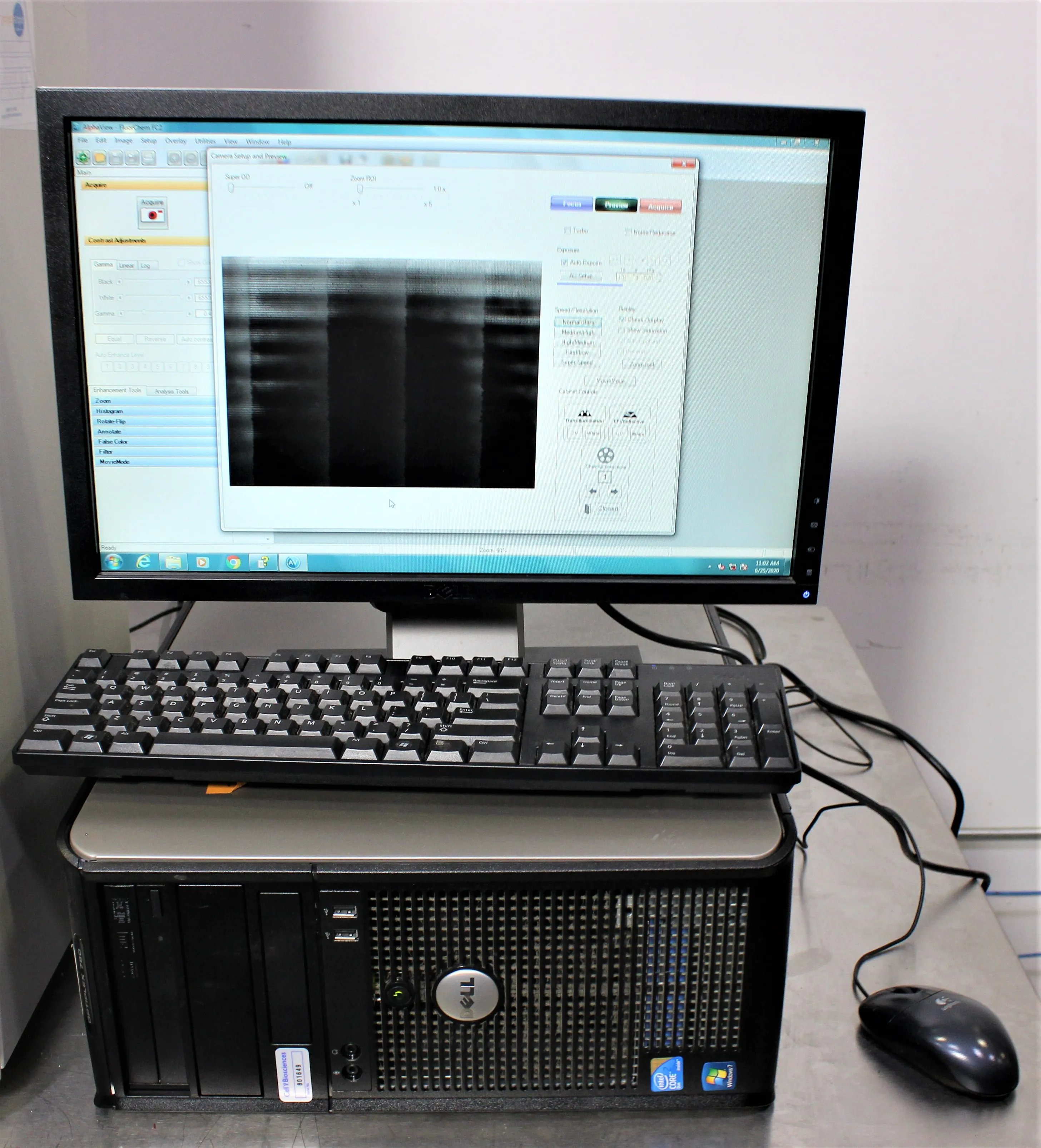 Alpha Innotech 5500 Imaging System with Computer and Software - Used Lab Equipment