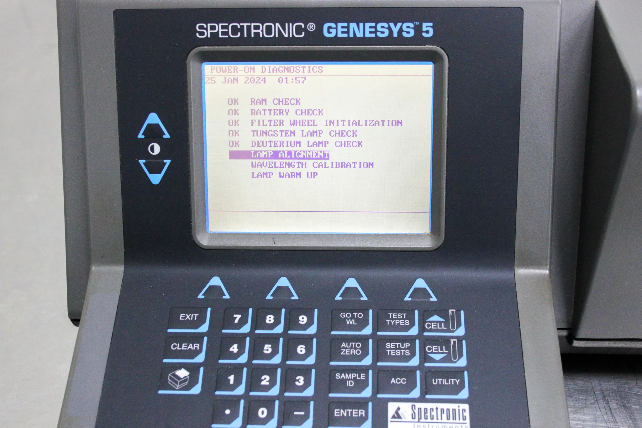 Spectronic Genesys 5 UV/Visible Spectrophotometer CAT# 336001