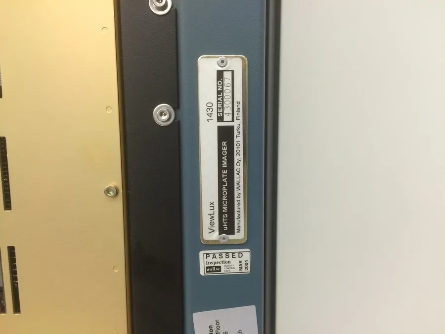 Perkin Elmer Viewlux 1430 Ultra HTS Microplate Imager Missing Camera