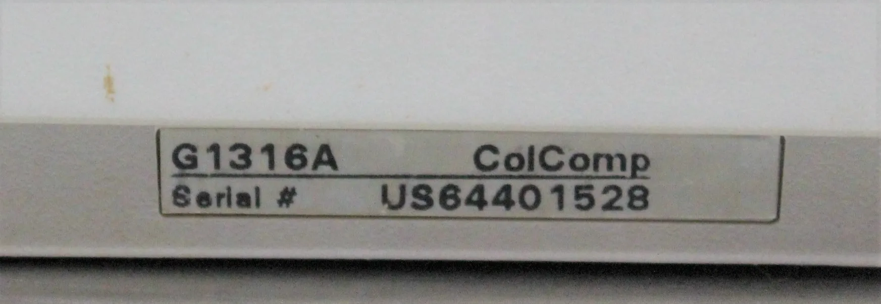 Hewlett Packard G1316A HPLC Column Compartment