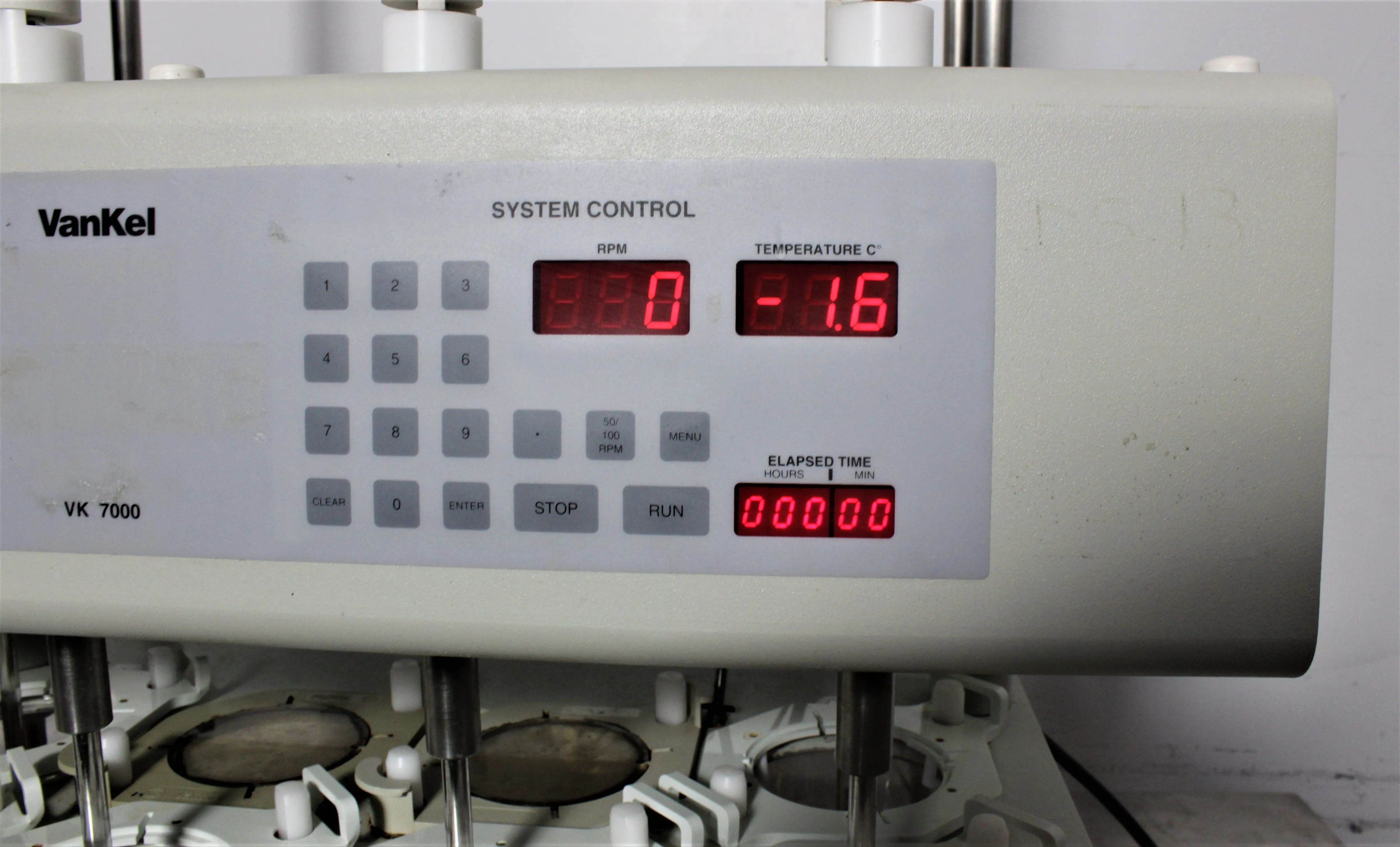 VanKel VK 7000 Dissolution System Automation 6x1L Vessels 10-250 RPM 120V