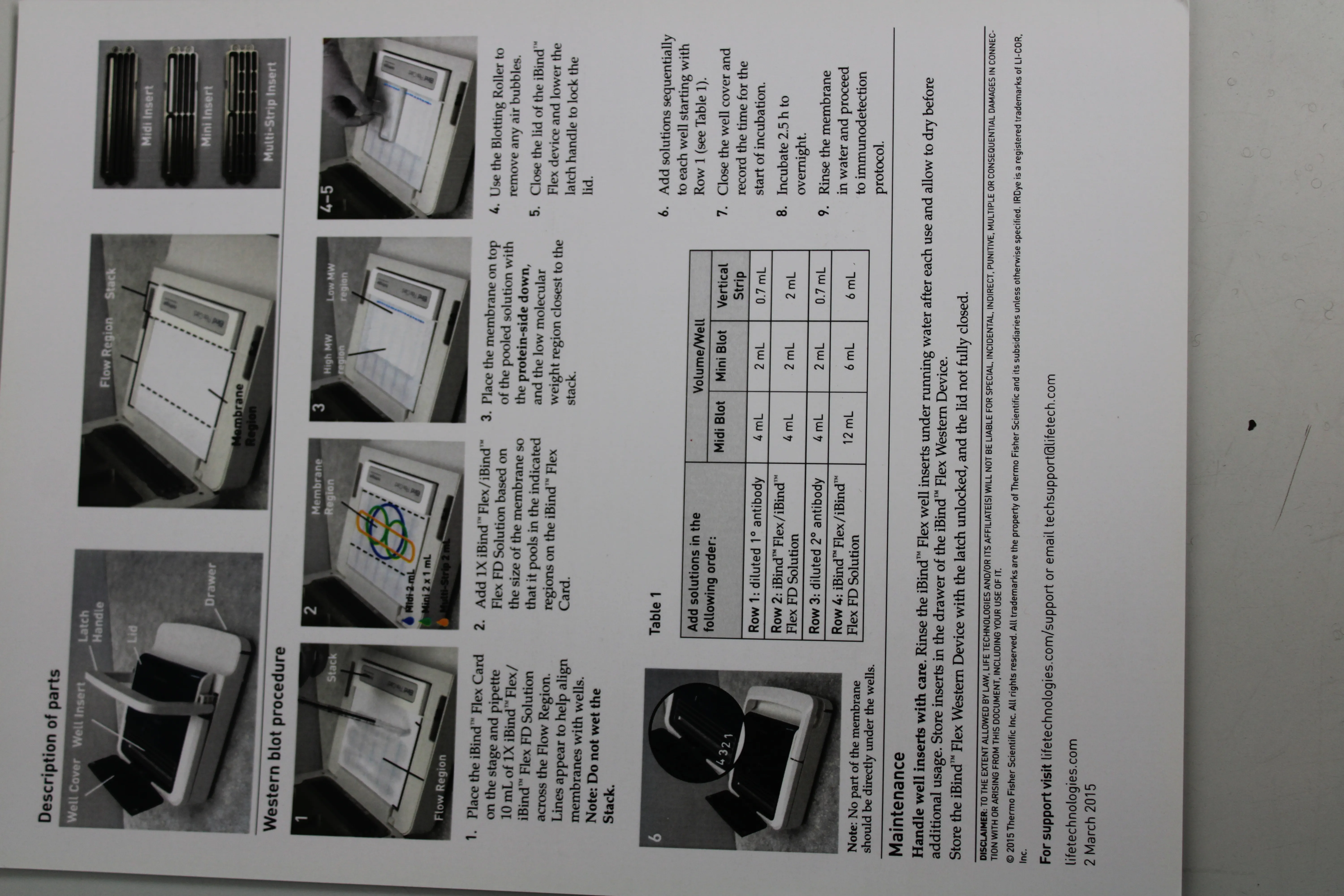 Life Technologies iBind Western Device SLF1000 - Used Laboratory Equipment Analytical Accessory