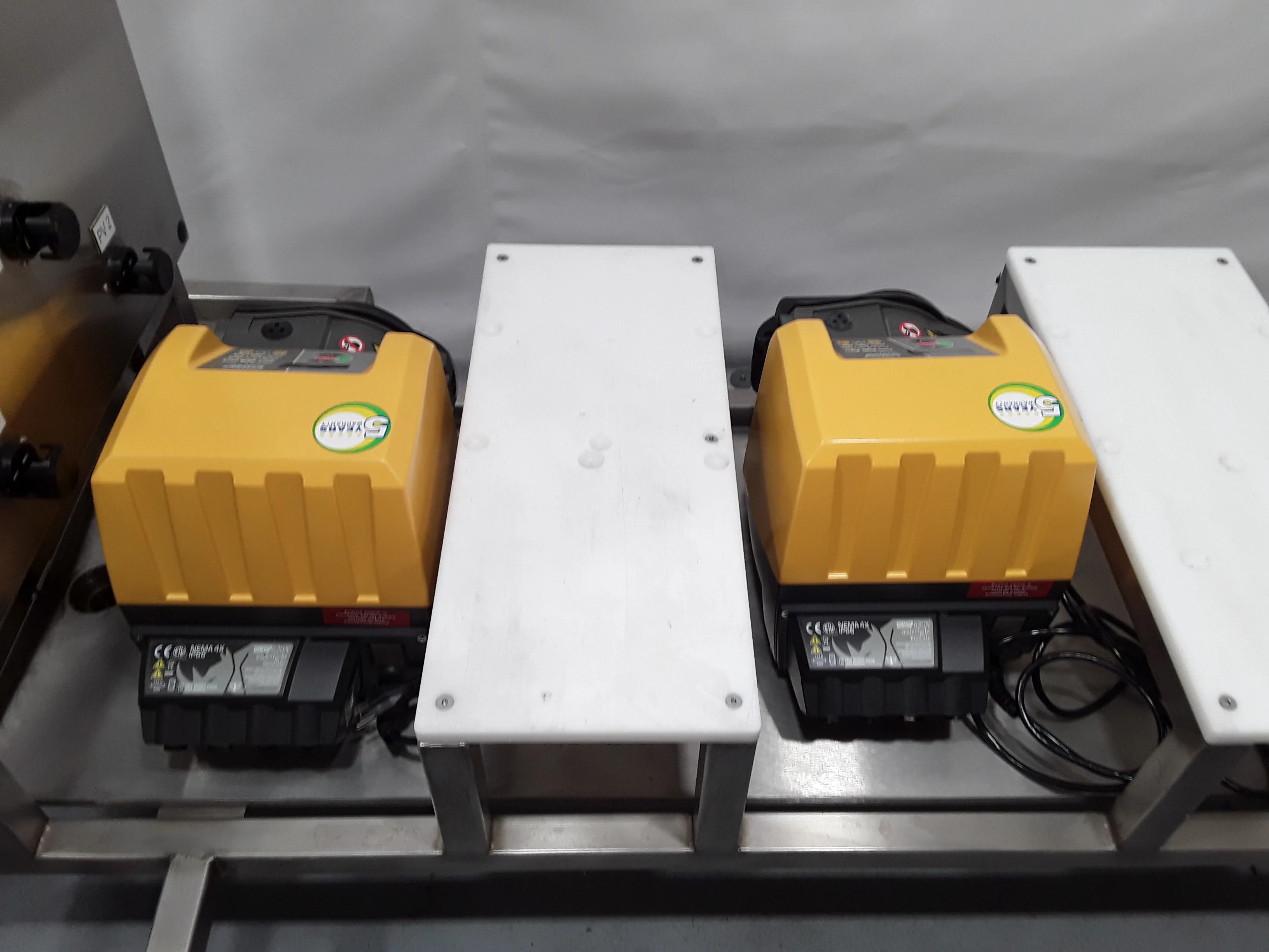 Gen-Probe Custom Fill Process Skid W/ 2 Watson Marlow 621 DI-R Pump - Used Lab Equipment