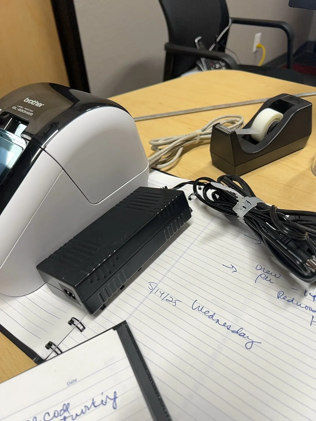 Brother Ql-820nwb Computer Label Printer Wireless Connectivity Interface