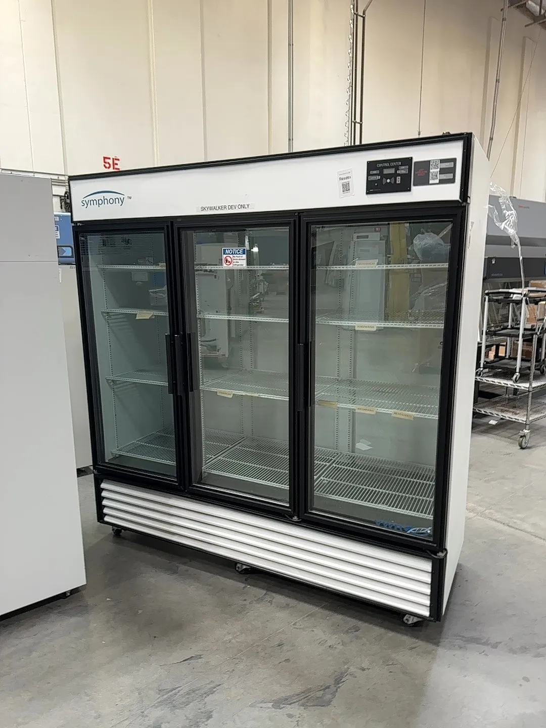 VWR Symphony SCLP-72 Laboratory Refrigerator with 115V Power Supply