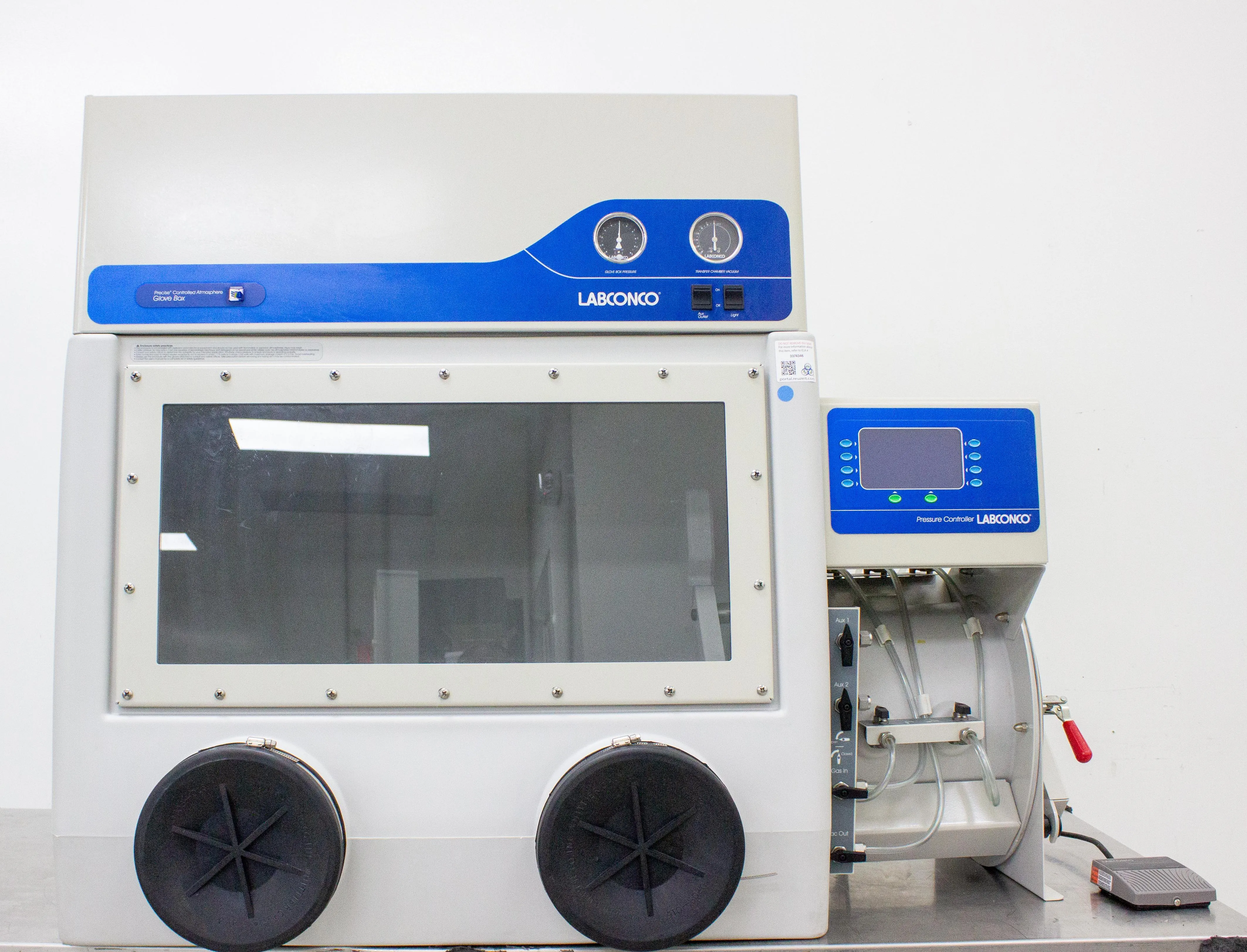 Labconco Precise Controlled Atmosphere Glove Box w/ Pressure Controller