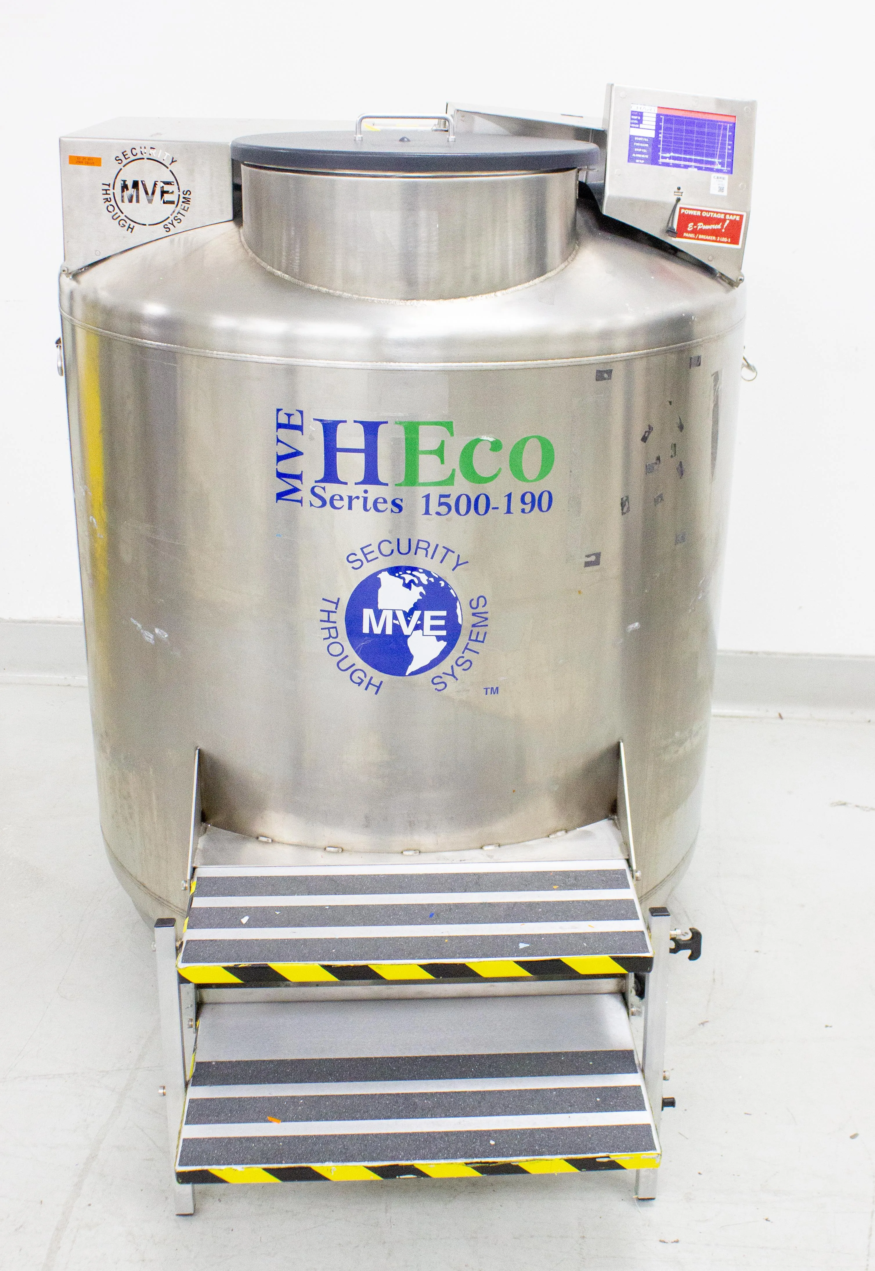 Chart MVE HECO Series 1500-190 Model 1536P-190AF-BB-TS Liquid Nitrogen Freezer