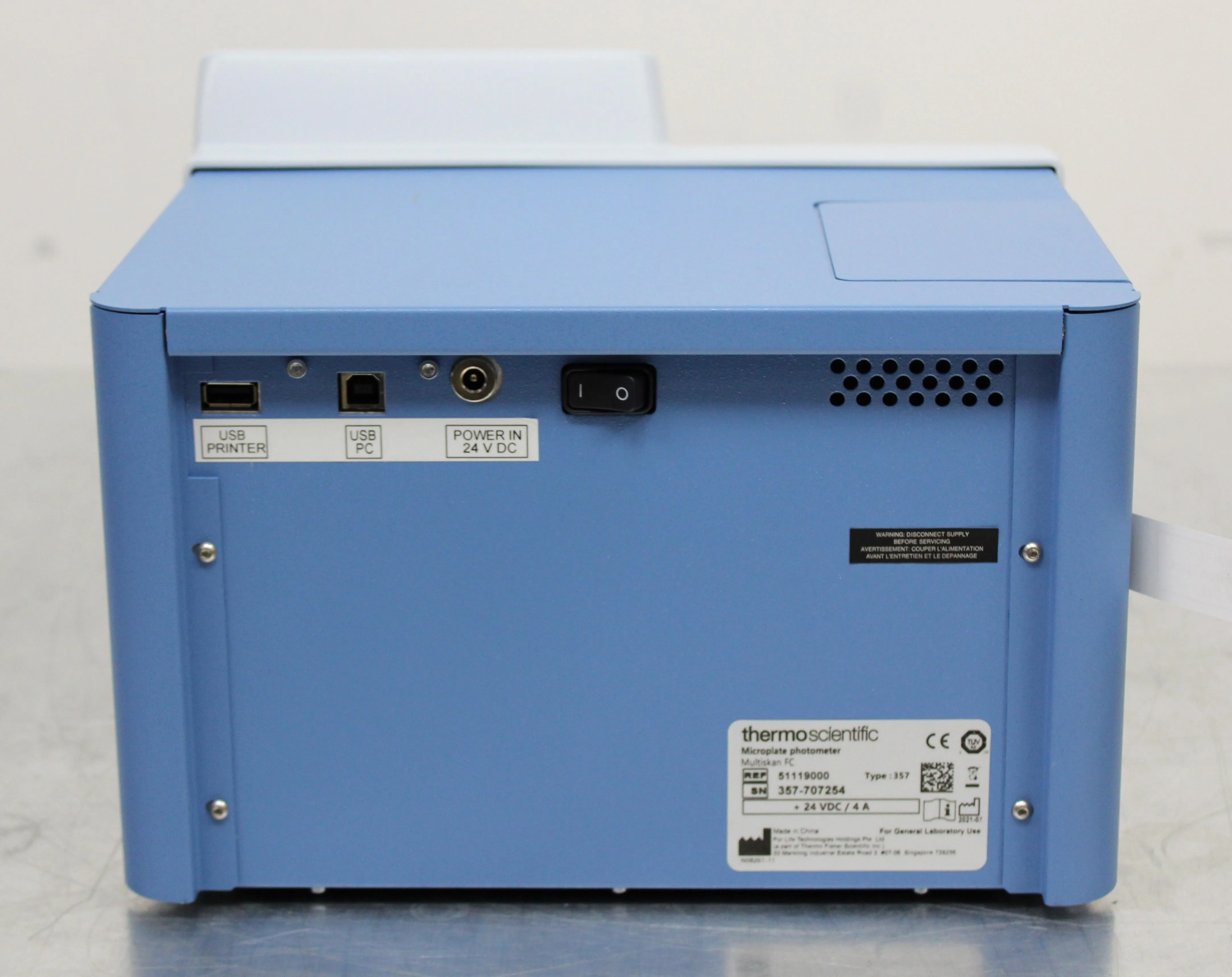 Thermo Scientific Multiskan FC Microplate Photometer REF:51119000