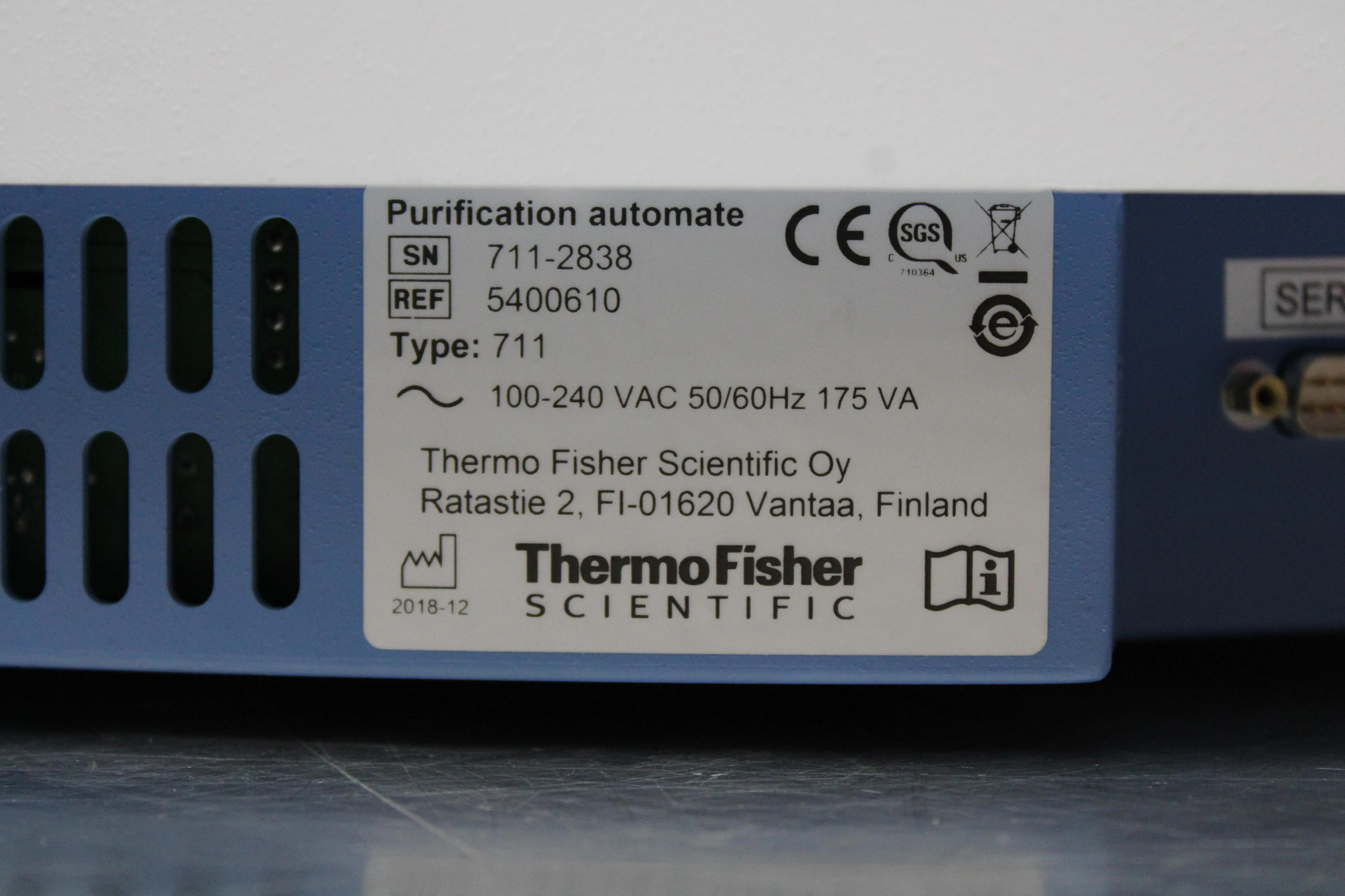 Thermo Fisher Scientific Kingfisher Flex DNA Purification System