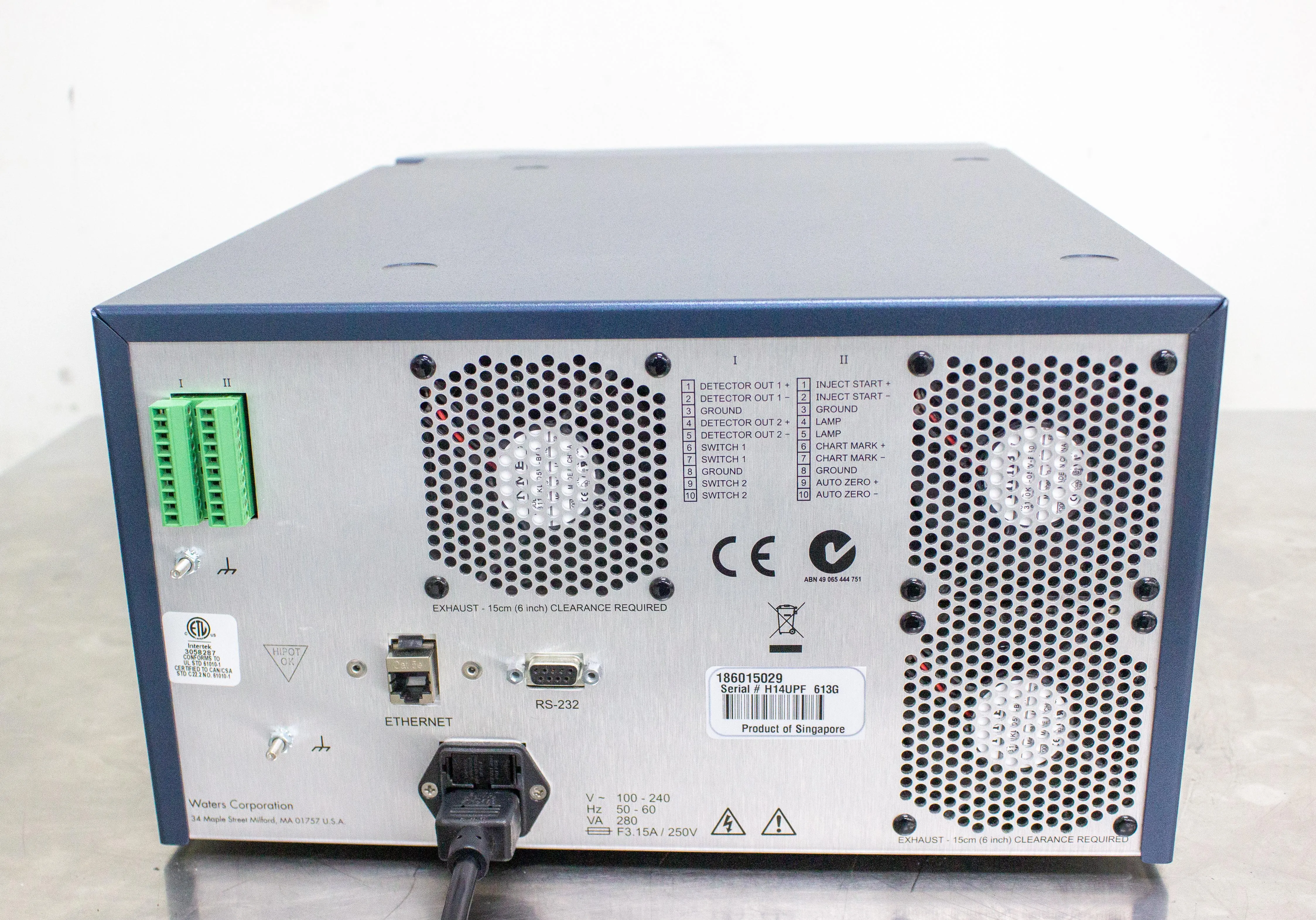 Waters Acquity UPLC Fluorescence FLR Detector 186015029