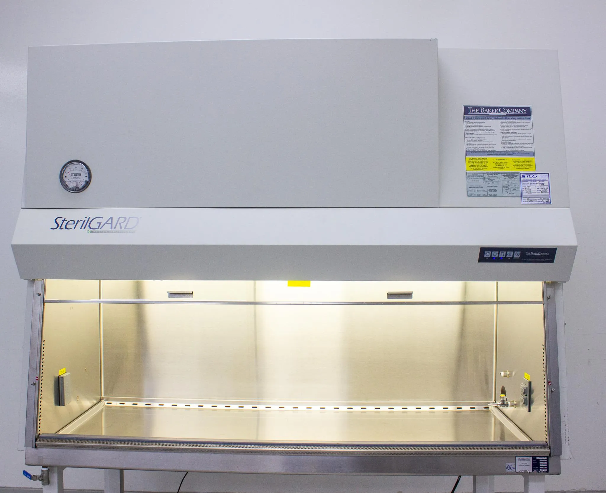 The Baker Company SterilGARD SG603-HE Class II Type A2 Biosafety Cabinet