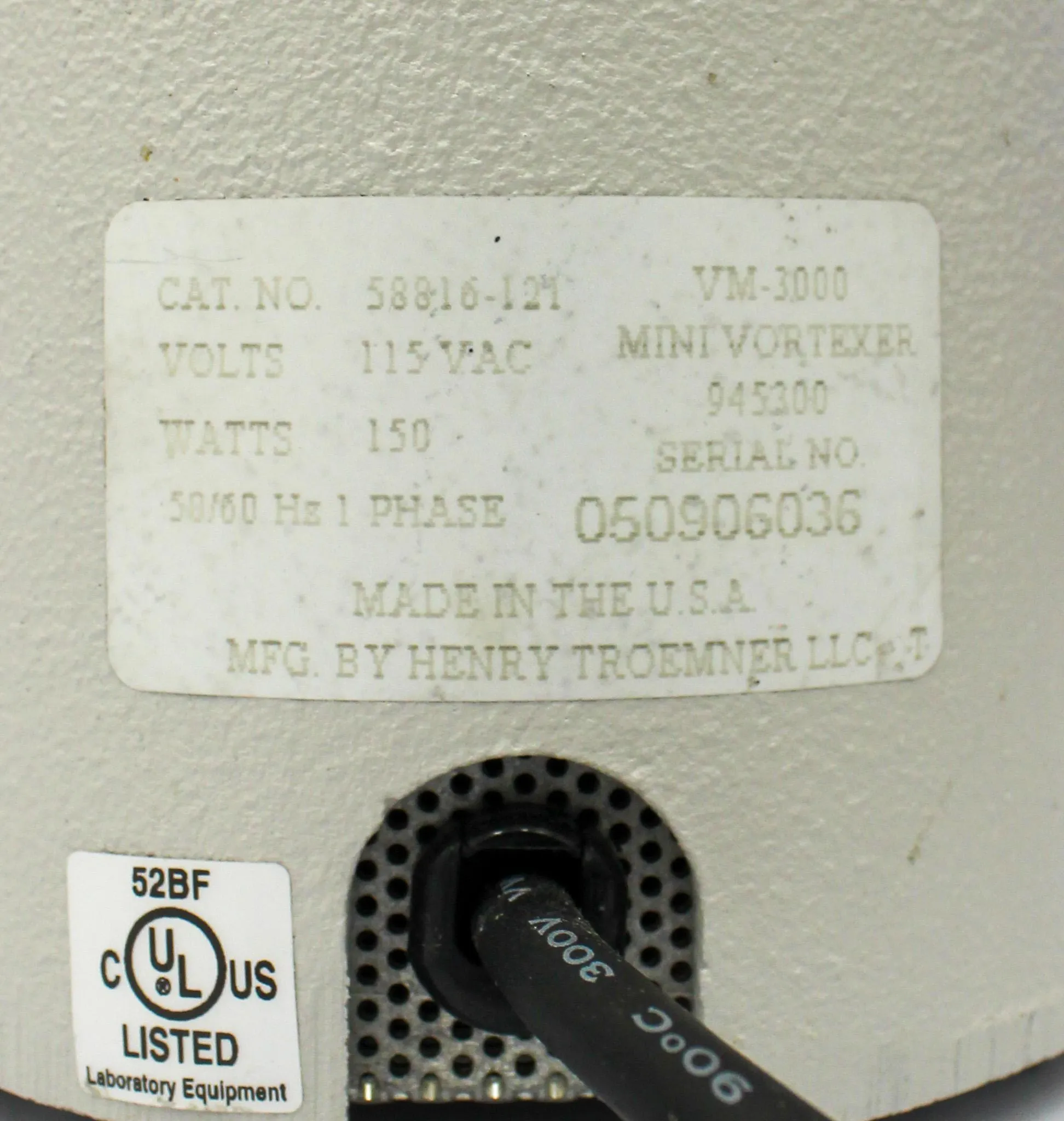 VWR Analog Mini Vortexer mixer Cat: 58816-121