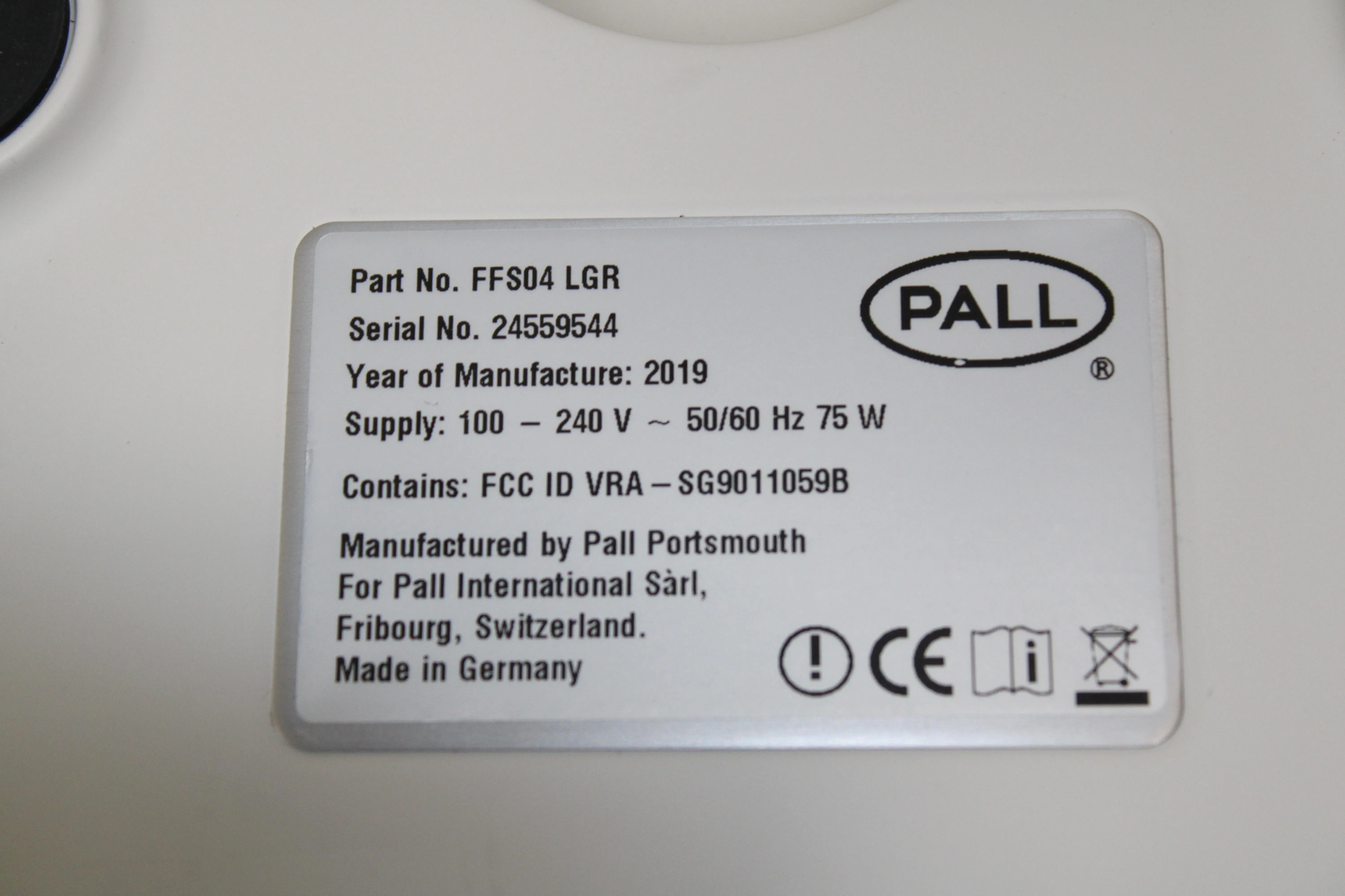 Pall Palltronic Flowstar IV FFS04 LGR Integrity Tester Used - 30-Day Warranty