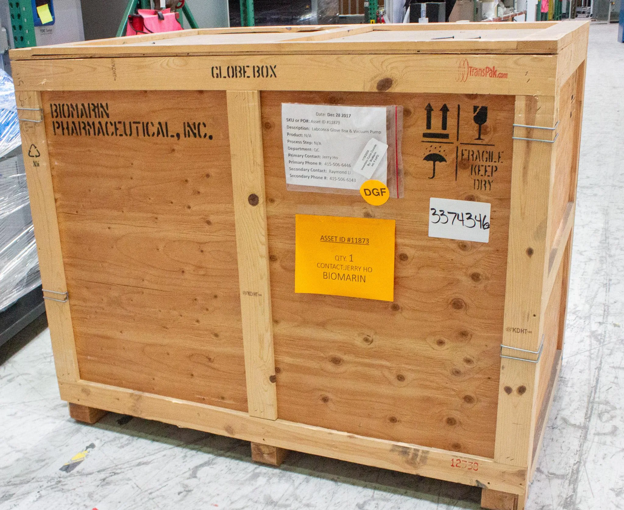 Labconco GLOVE BOX