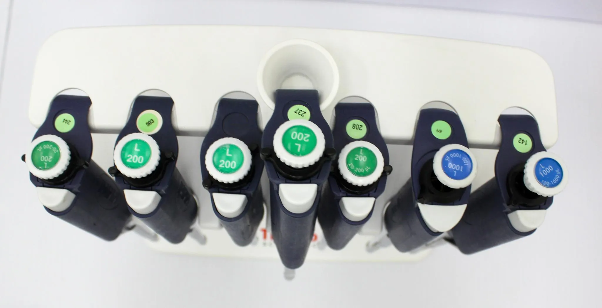 Rainin Pipette L-200,1000XLS with Holder Stand