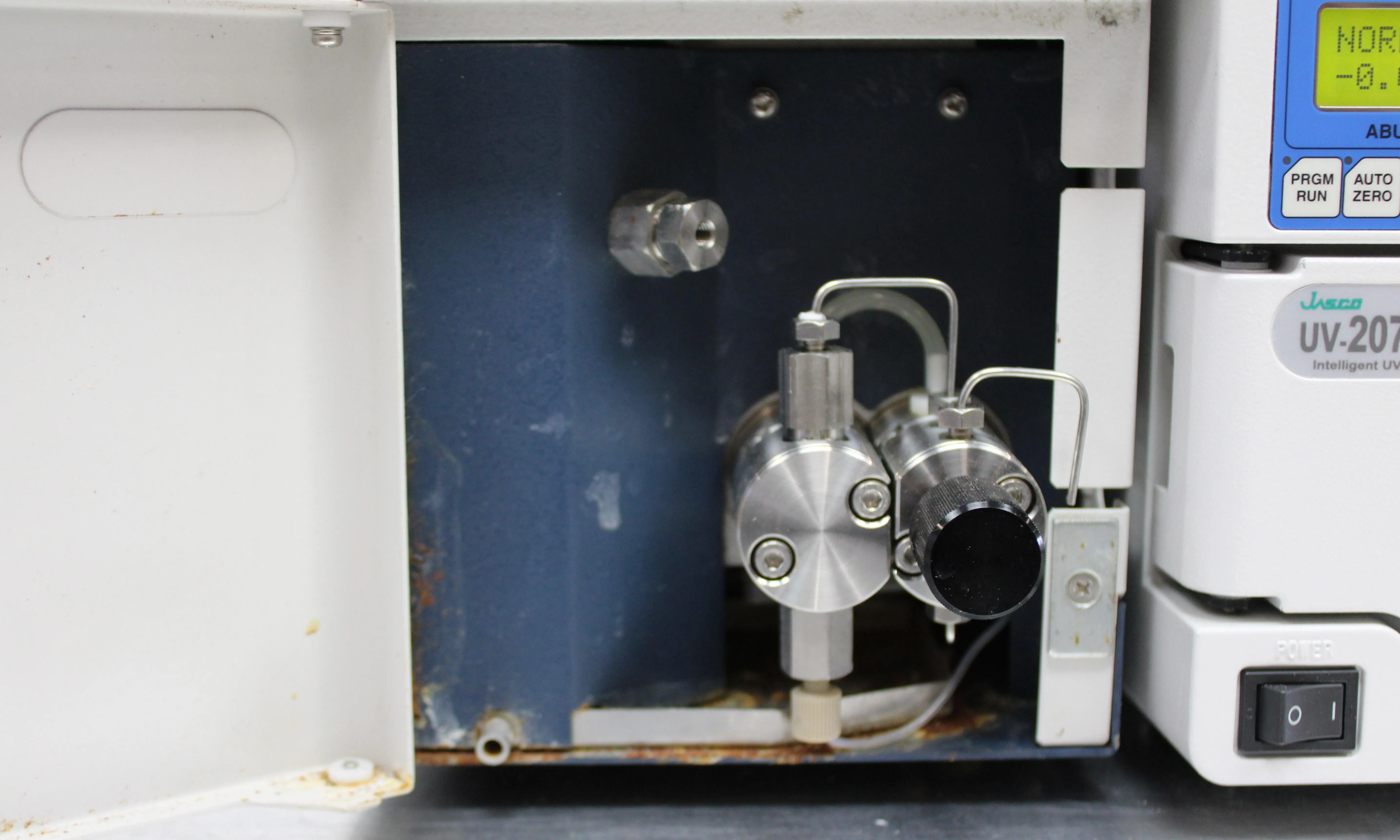 JASCO HPLC SYSTEM with X-LC LC-NET II/ADC, UV-2075 Plus, PU-2089 Plus, Manual Sample Injector 7225i