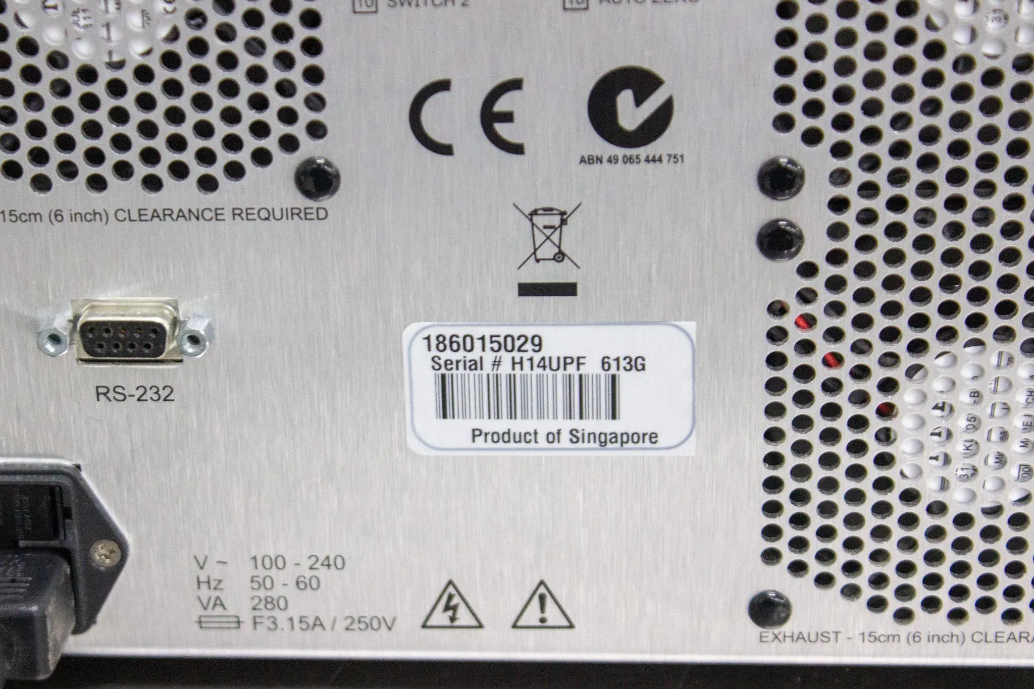 Waters Acquity UPLC Fluorescence FLR Detector 186015029