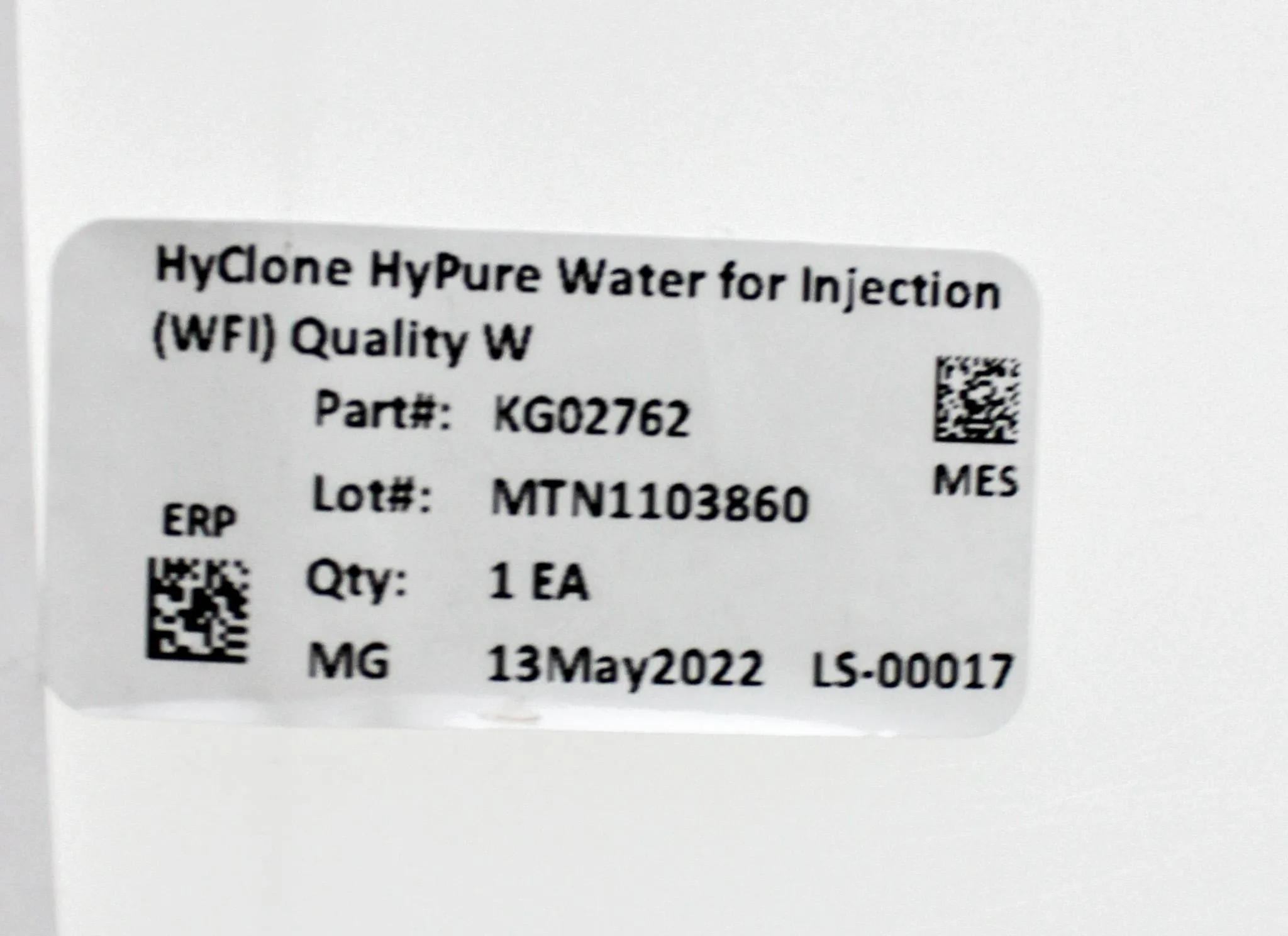 Cytiva SH30221.28 HyClone HyPure WFI Quality Water Storage Container 200L
