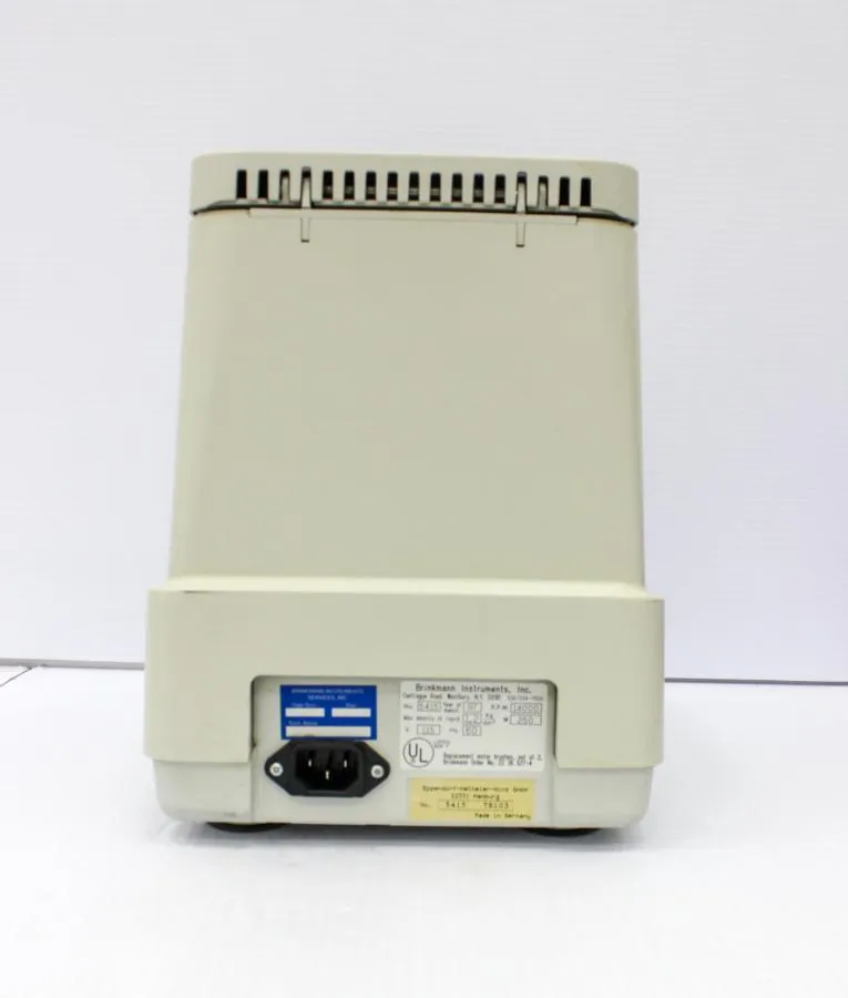 Eppendorf 5415C Benchtop Centrifuge Microcentrifuge with Rotor F-45-18-11