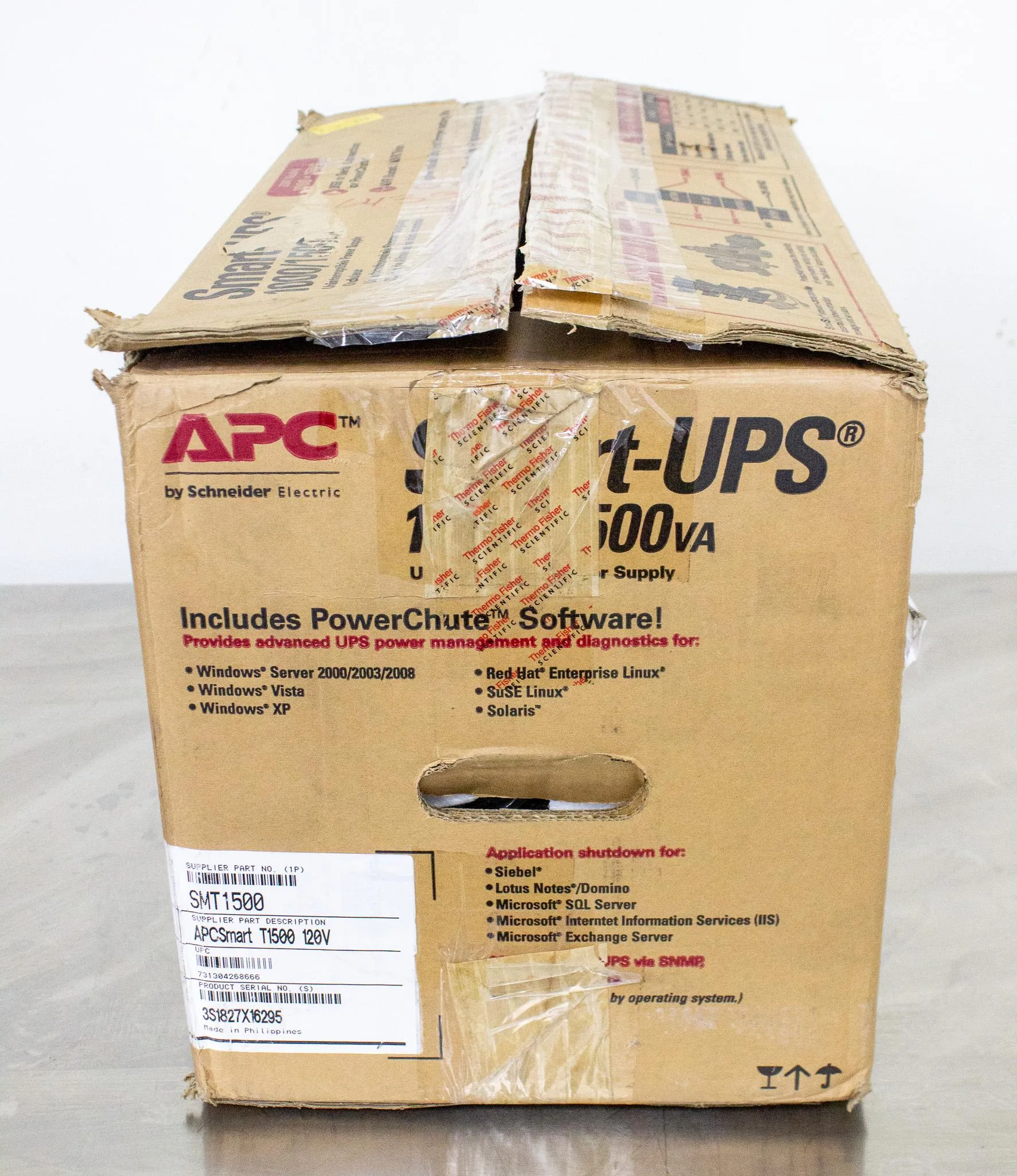 APC Smart-UPS 1500VA UPS Battery Backup