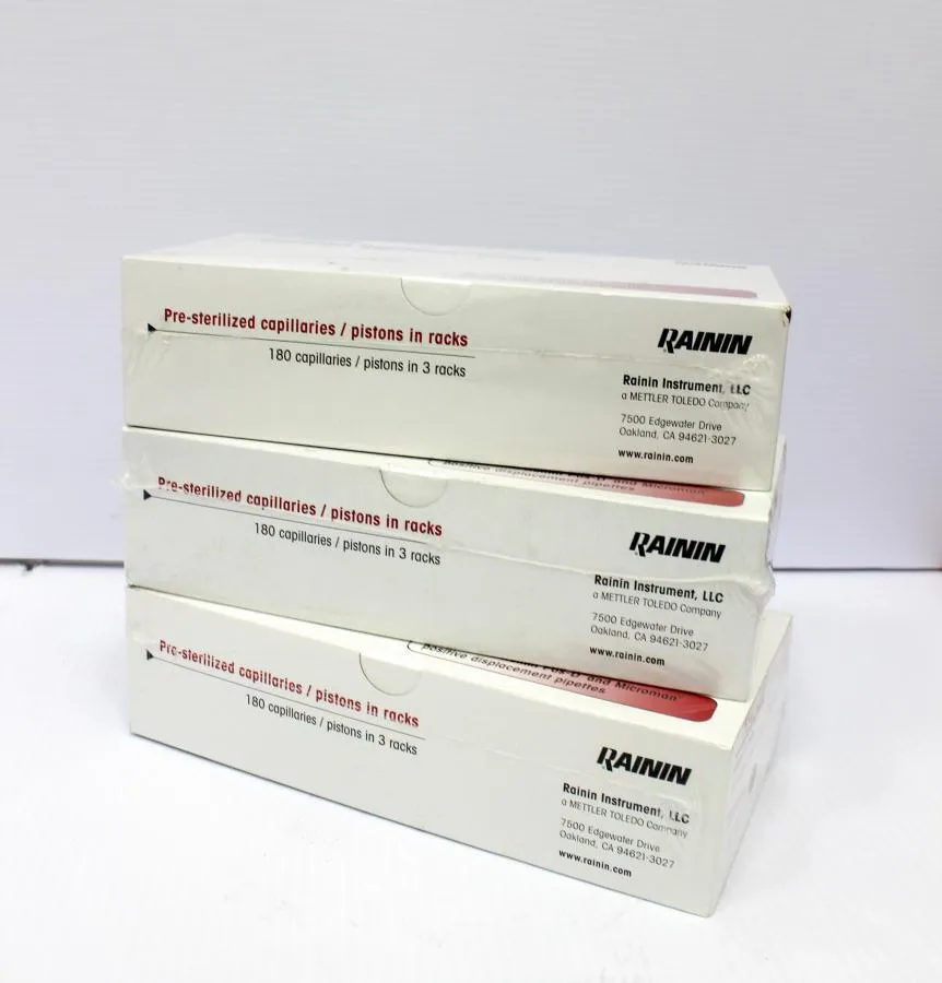 Rainin Pre-sterilized Disposable Capillaries / Pistons C-10